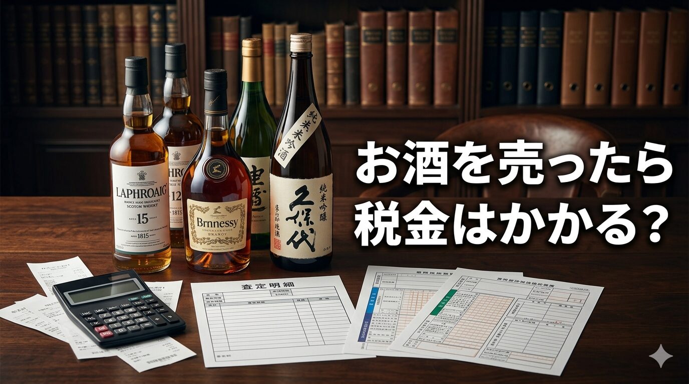 お酒を売ったら税金はかかる？